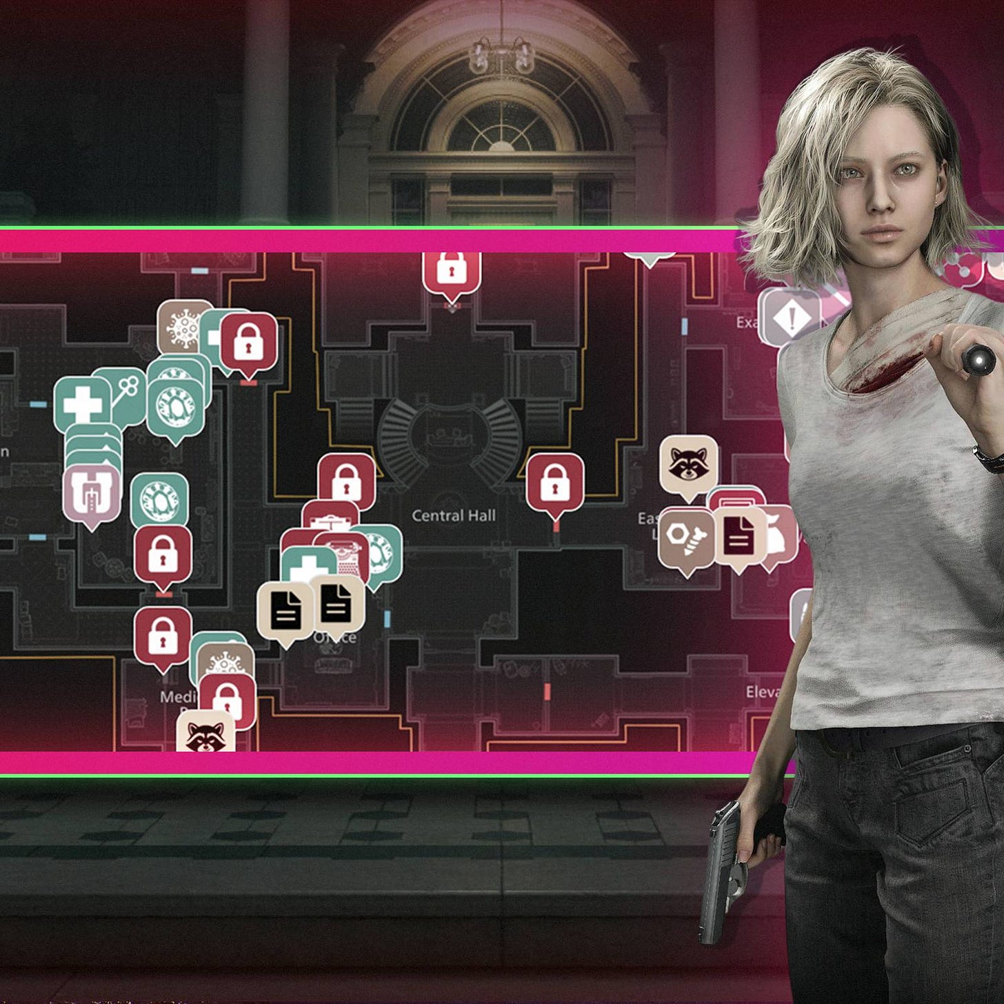 Resident Evil Requiem interactive maps of Care Center, Raccoon City, and more Resident Evil Requiem interactive maps of Care Center, Raccoon City, and more