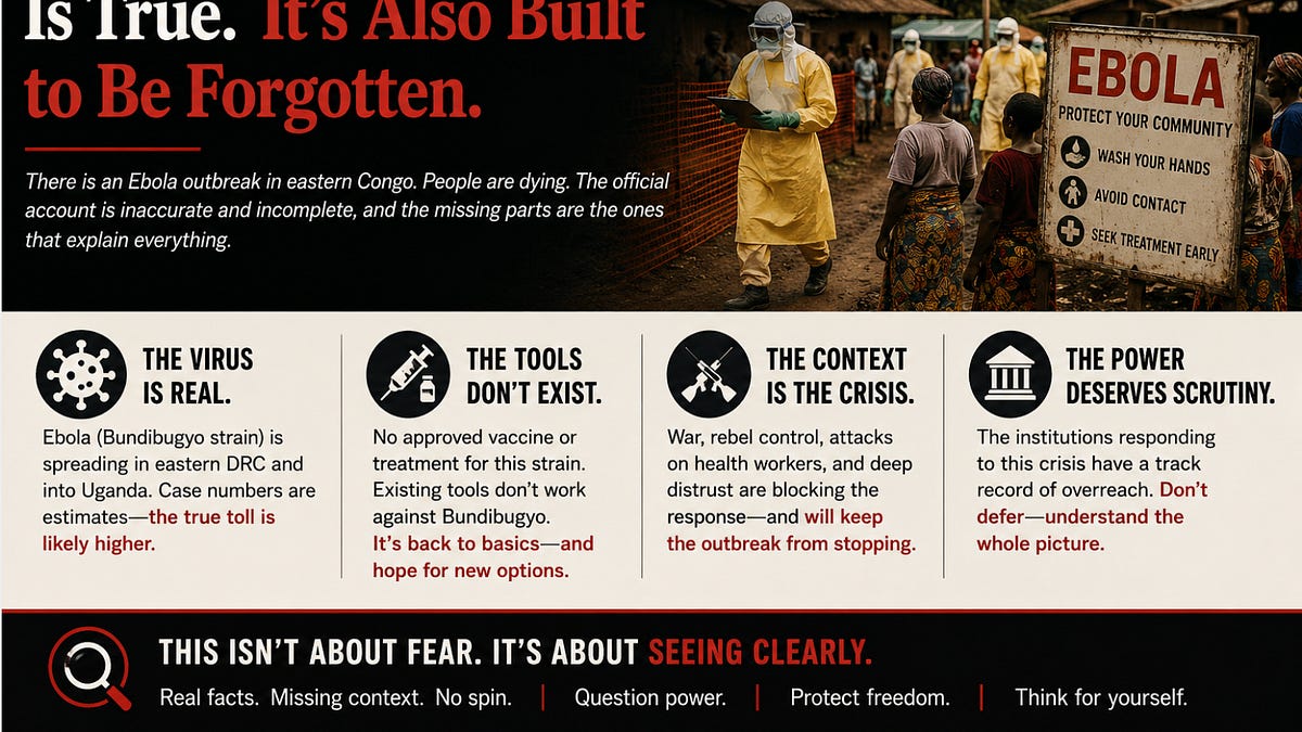 The Ebola Story You're Getting Is True. It's Also Built to Be Forgotten.