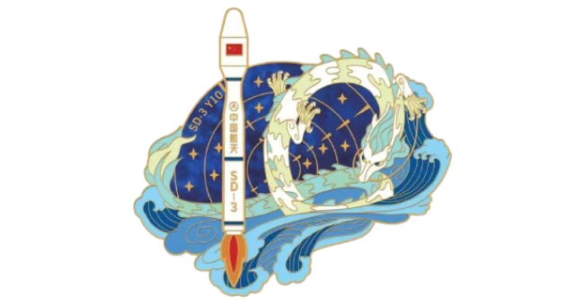 The China Academy of Launch Vehicle Technology’s patch for the Jielong-3 Y10 launch mission. The China Academy of Launch Vehicle Technology’s patch for the Jielong-3 Y10 launch mission.