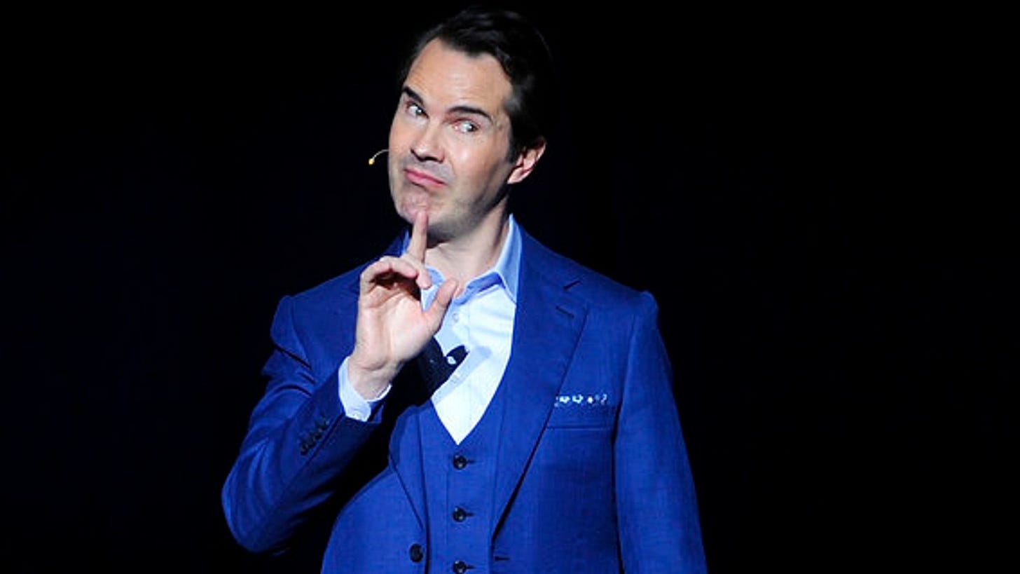 Jimmy Carr condemned by Nadine Dorries for 'shocking' Holocaust joke about  travellers in Netflix special His Dark Material | Ents & Arts News | Sky  News