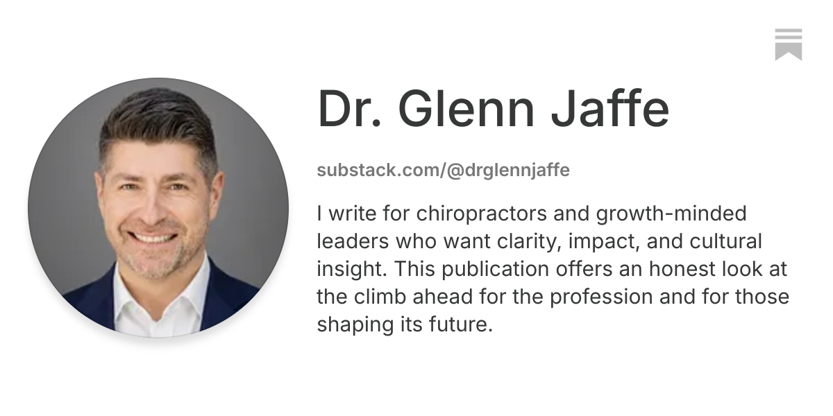 Dr. Glenn Jaffe | Substack