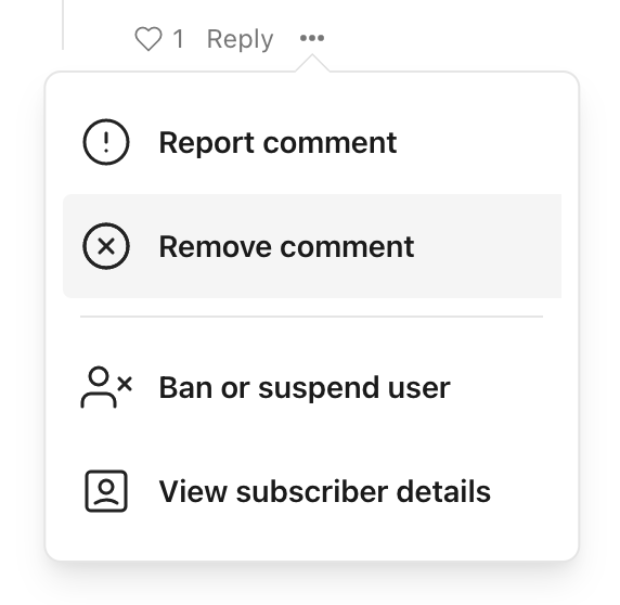 Substack Spam A guide to Substack’s moderation tools - On Substack