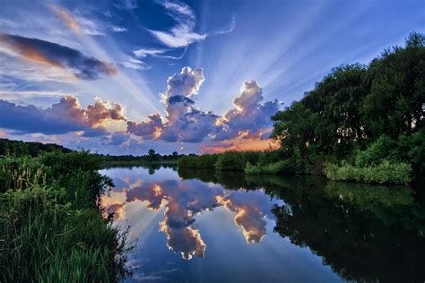 Expose Nature: On Spencer lake, Medina Ohio [OC] 2160x1440