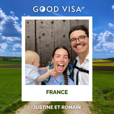 #46 - FRANCE : 4 mois pour traverser le pays à pied avec un bébé (Justine et Romain) cover