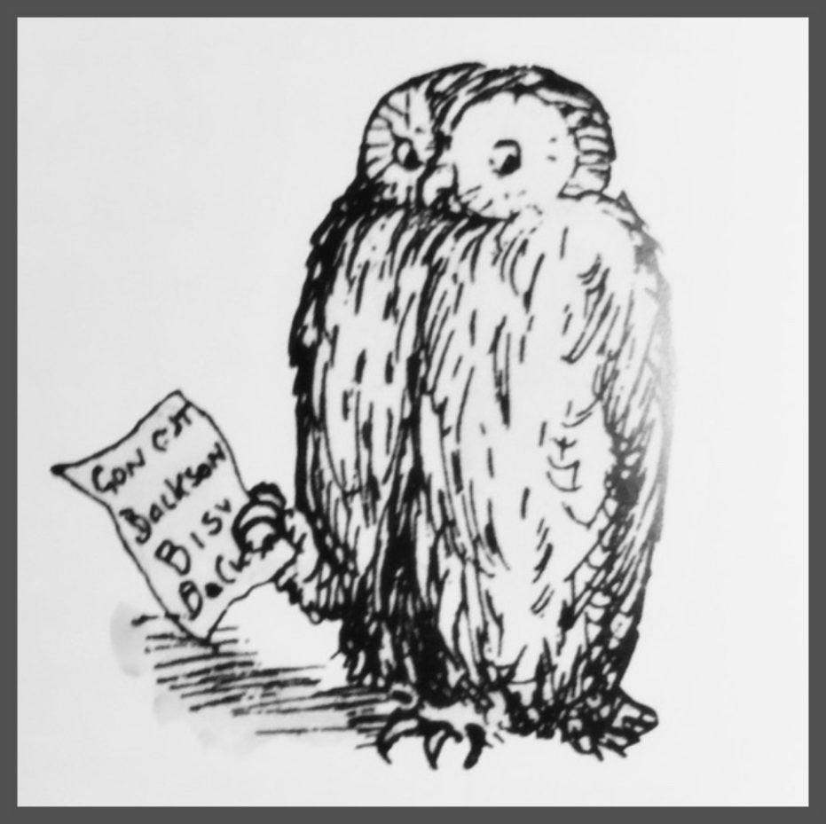 Gon Out Backson Bisy Backson - a temporary notice - Wine Alchemy