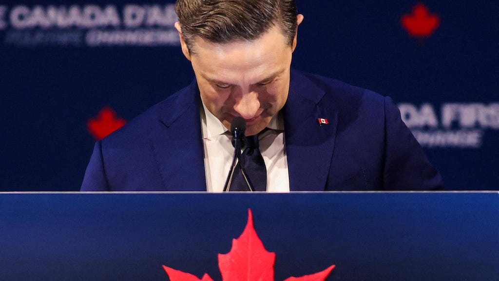 Pierre Poilievre battu dans sa circonscription de Carleton | Élections fédérales canadiennes 2025 | Radio-Canada.ca Pierre Poilievre battu dans sa circonscription de Carleton | Élections fédérales canadiennes 2025 | Radio-Canada.ca