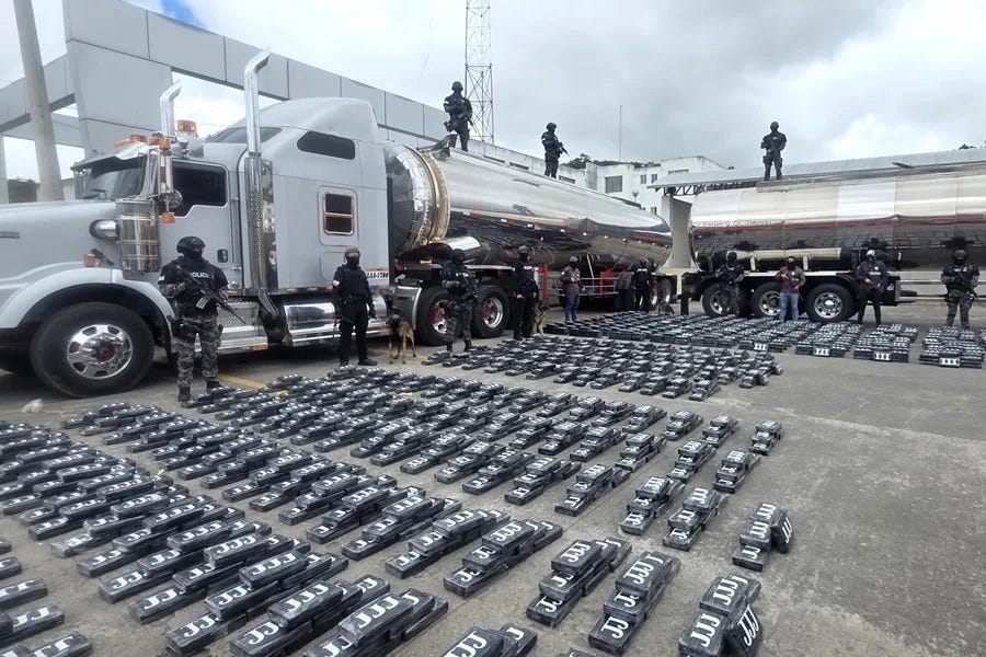 Ecuador Cocaína Ecuador Cocaína