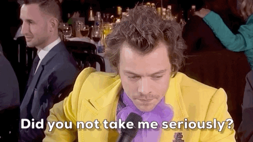 Did You Not Take Me Seriously GIFs - Find & Share on GIPHY