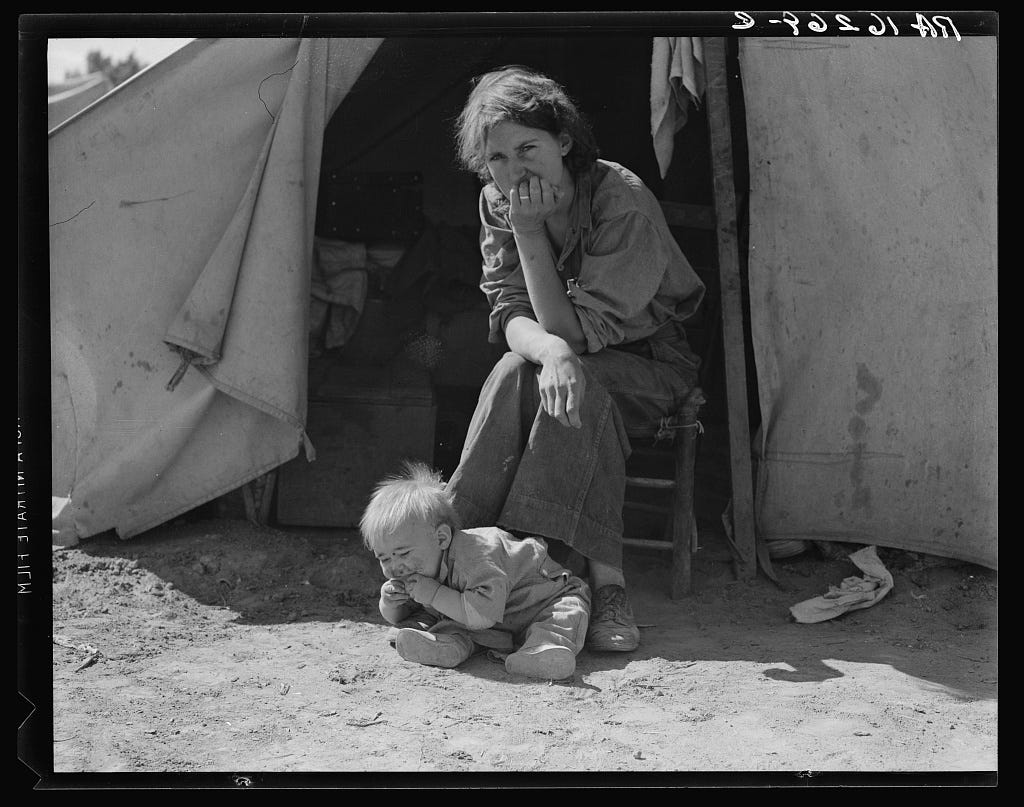 La Madre Migrante de Dorothea Lange | Oscar en Fotos