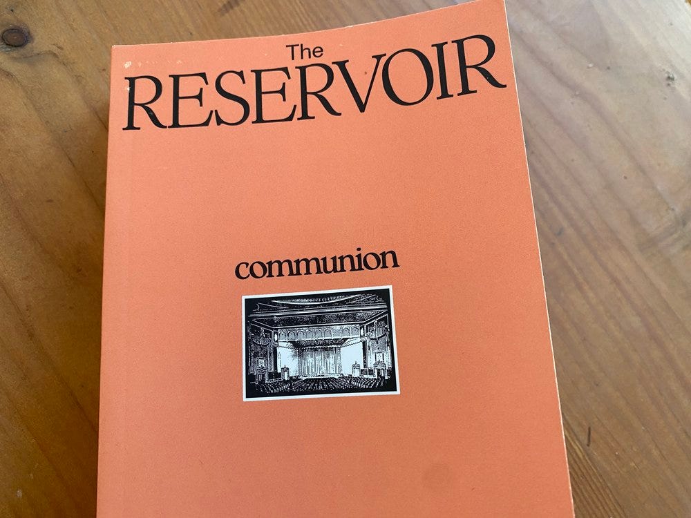The Reservoir, cover The Reservoir, cover