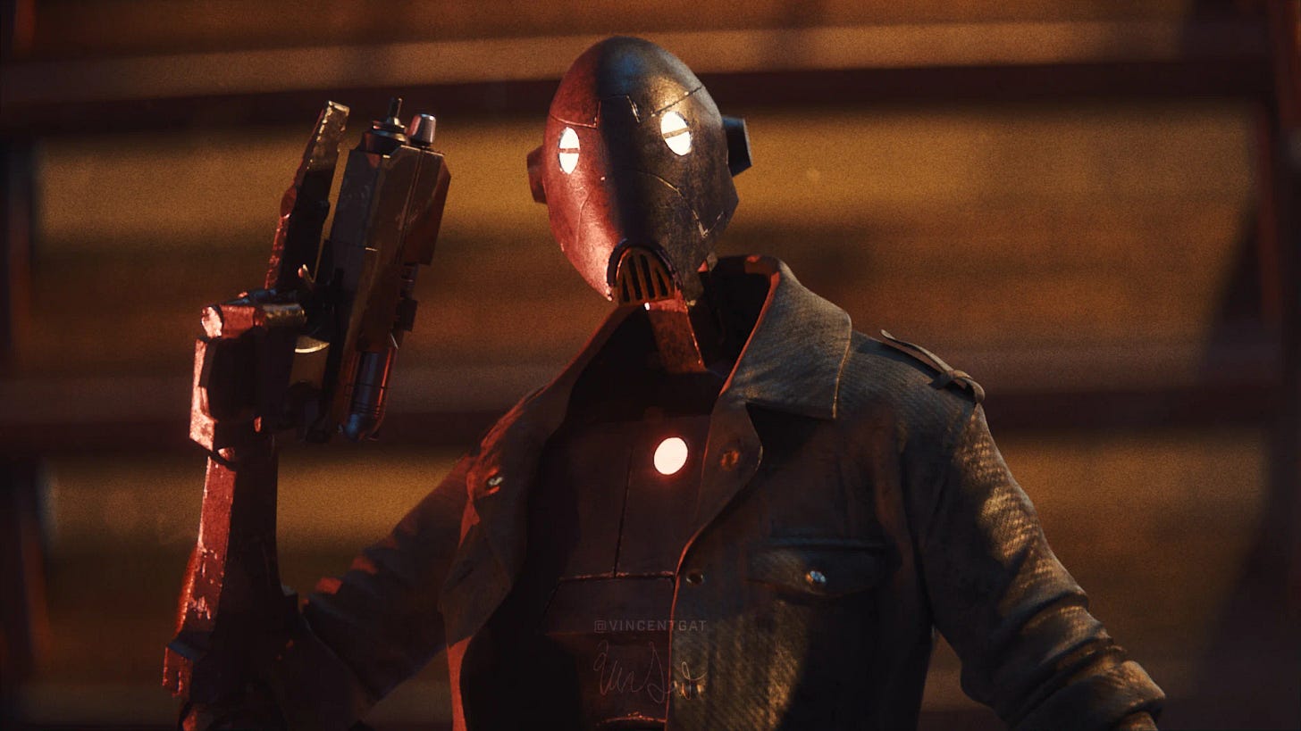 Star Wars Outlaws interview- Jay Rincon on bringing Outlaw's surprisingly  hot droid to life