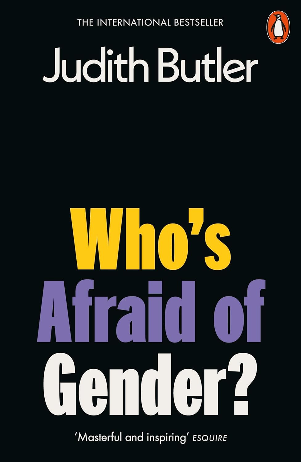 Who's Afraid of Gender?: Amazon.co.uk: Butler, Judith: 9781802061062: Books