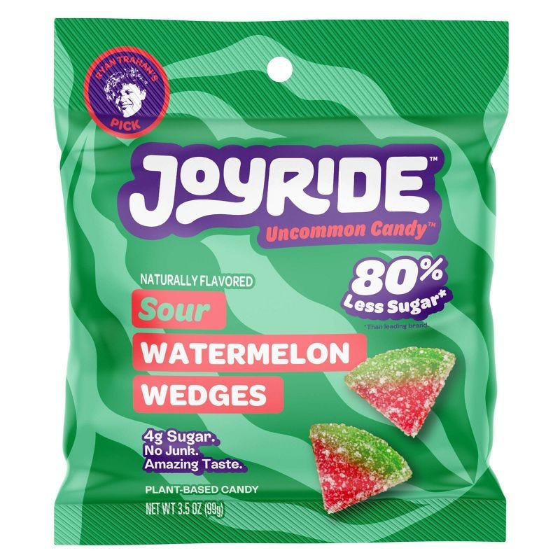 Joyride Sweets Candy Sour Watermelon Wedges - 3.5oz, 1 of 10