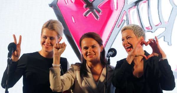 Three women unite to defeat president of Belarus, in power for 26 years | Web24 News Three women unite to defeat president of Belarus, in power for 26 years | Web24 News