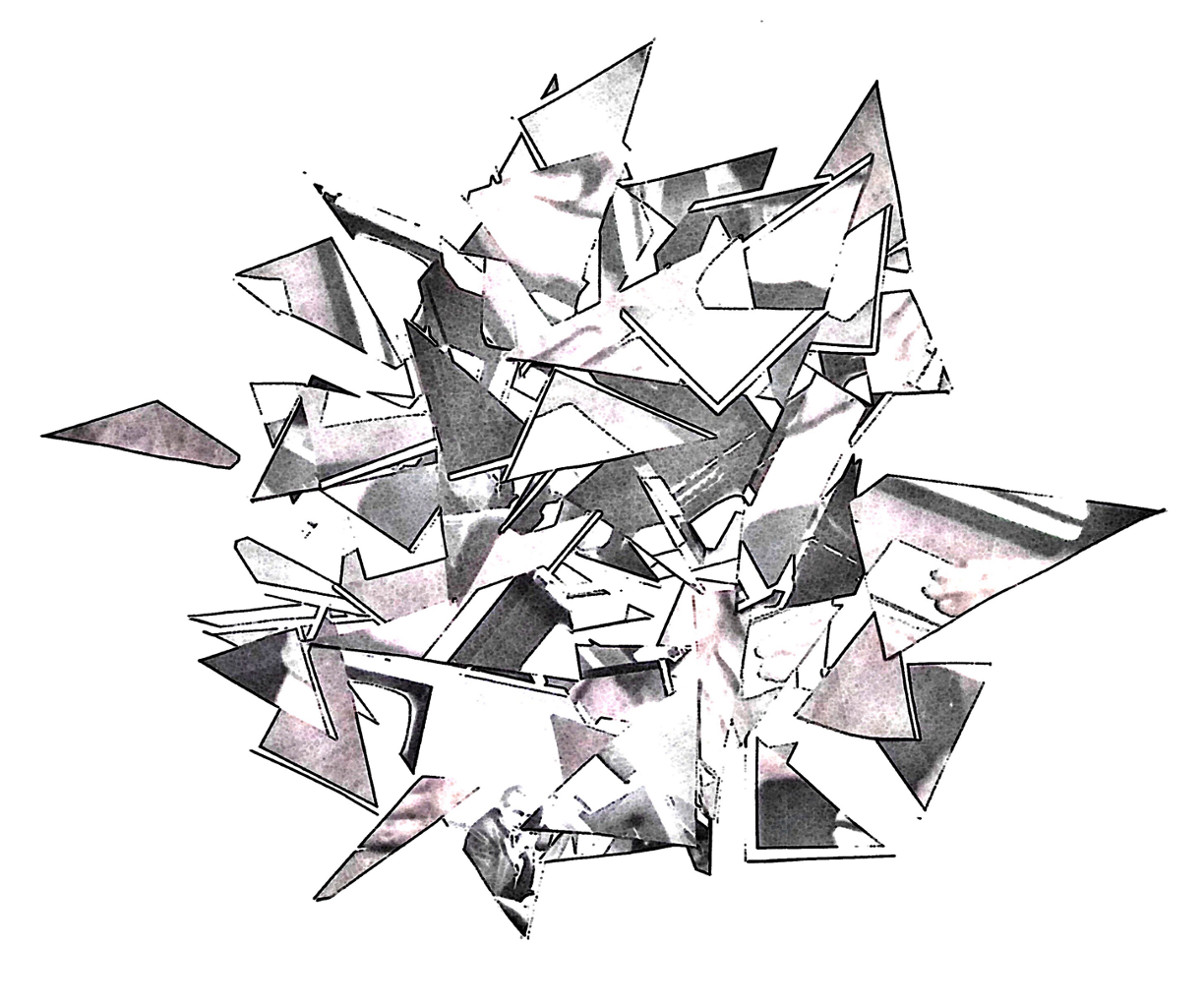 Burroughs and Engelbart images, arranged like a hole.