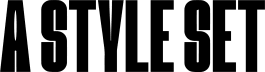 A Style Set
