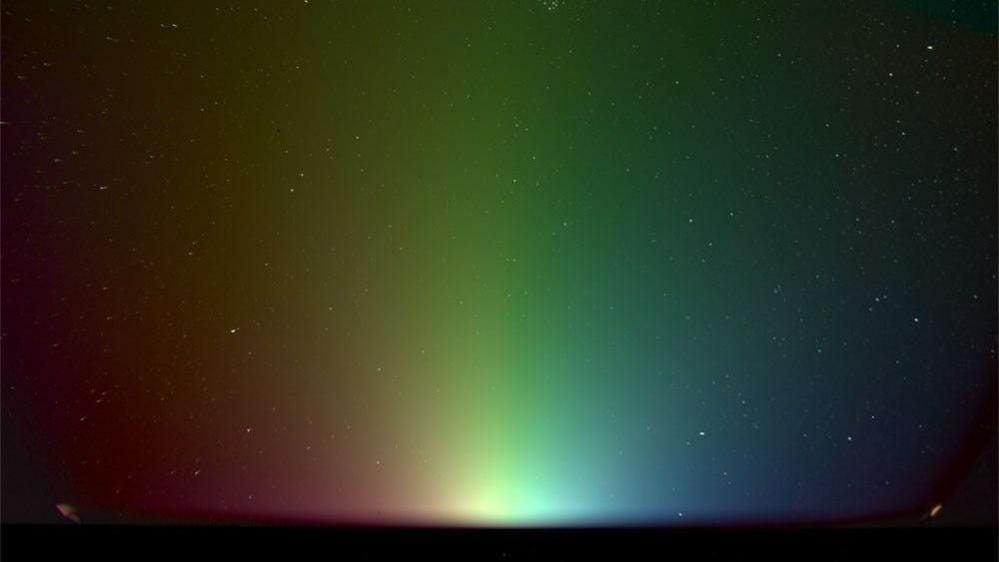 Cosmic rainbow. Cosmic rainbow.