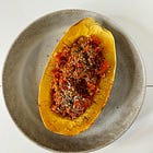 Spaghetti squash pasta