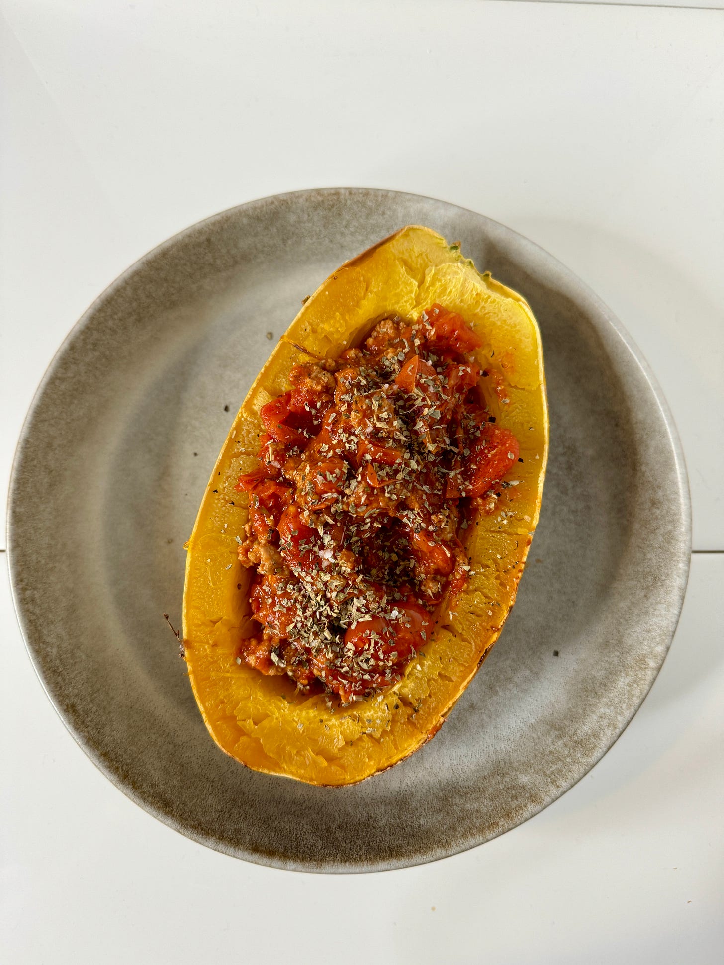 Spaghetti squash pasta