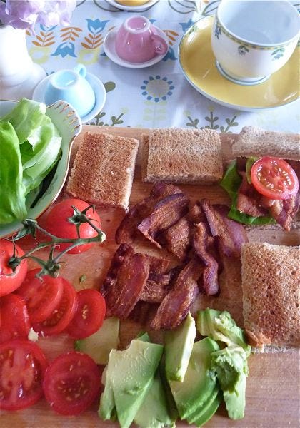 BLT tea party