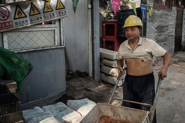 How Some Chinese Men Meet Summer's Swelter: With Midriff Bare and Bulging - The New York Times How Some Chinese Men Meet Summer's Swelter: With Midriff Bare and Bulging - The New York Times