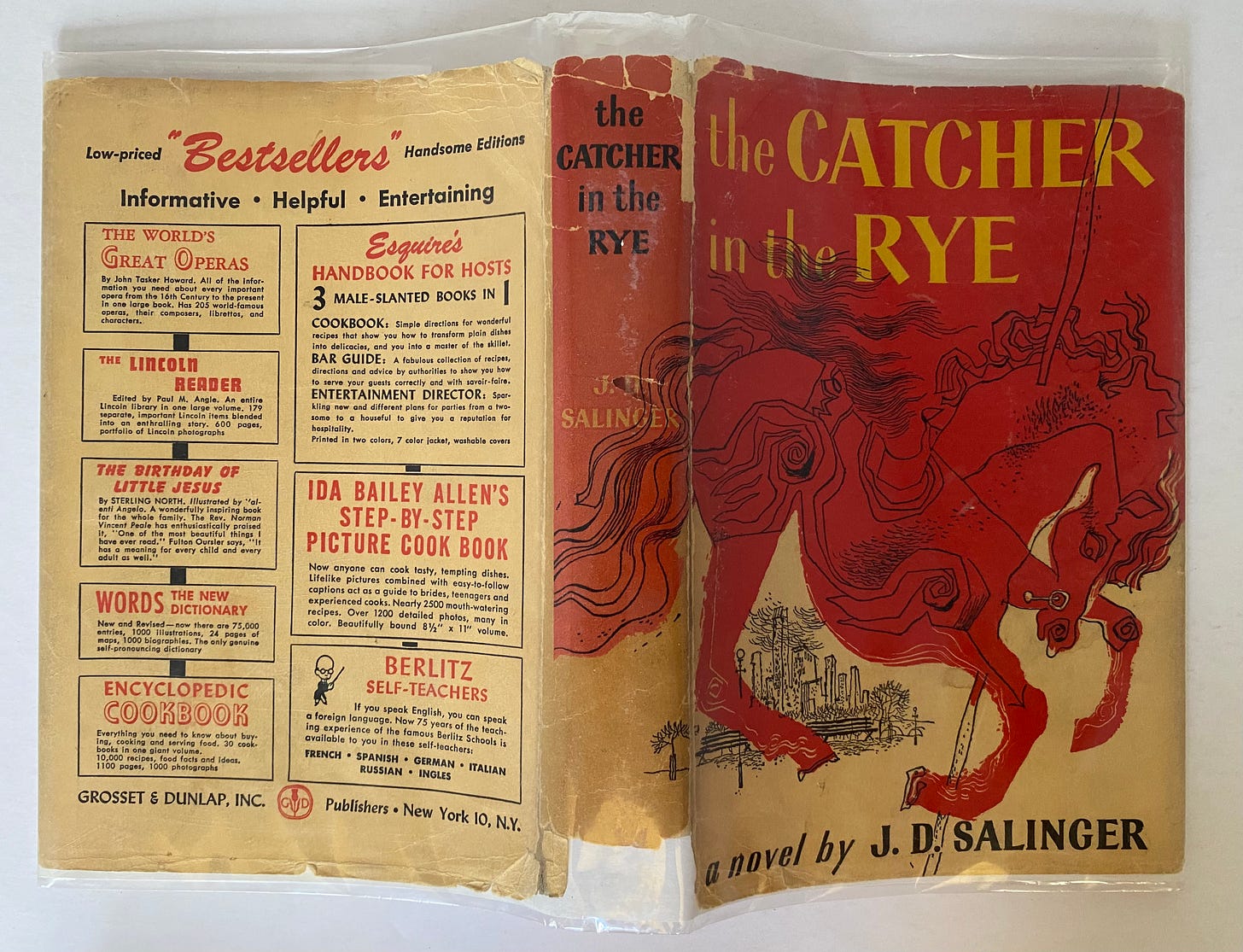 The Catcher in the Rye by J.D. Salinger: Very Good Hardcover (1951) |  Copper Street Books