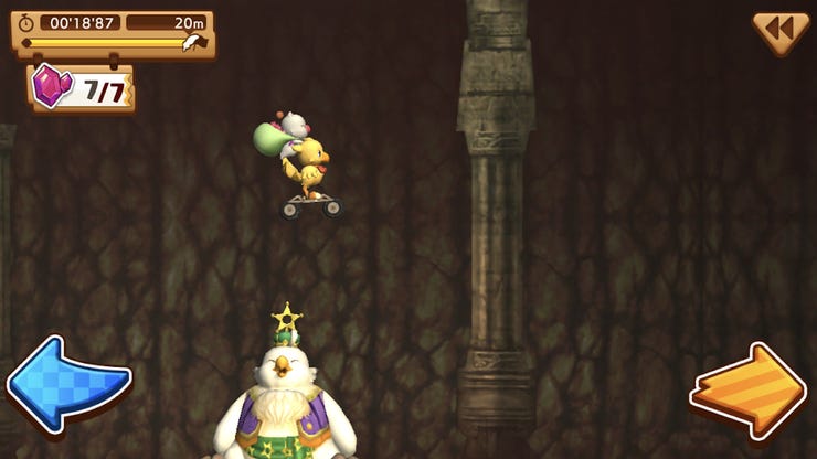 Chocobo GP Dash shadow-dropped on app stores this week