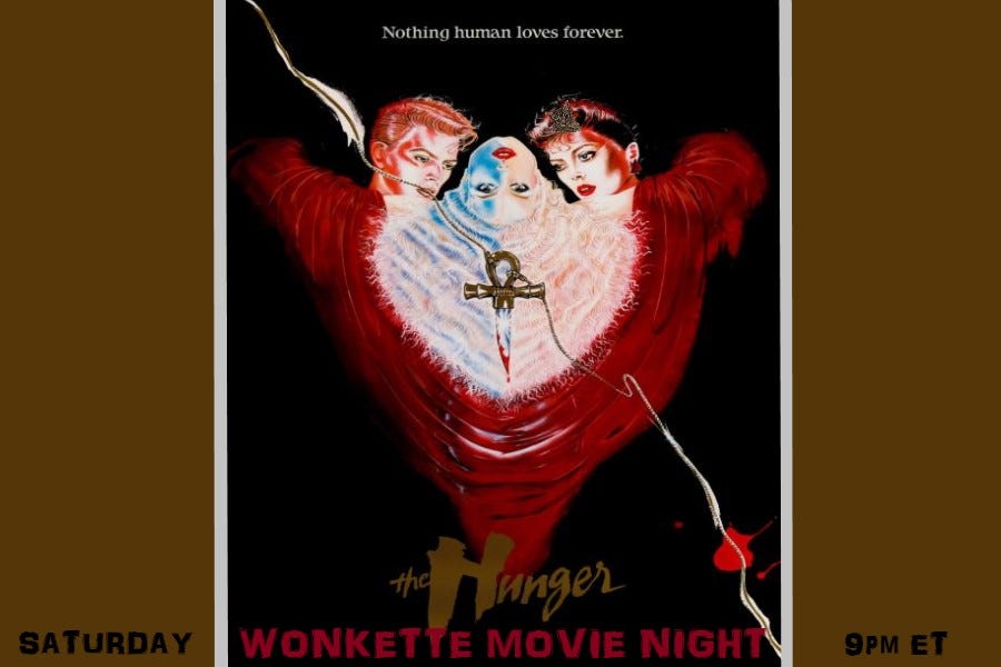 Wonkette Movie Night: The Hunger