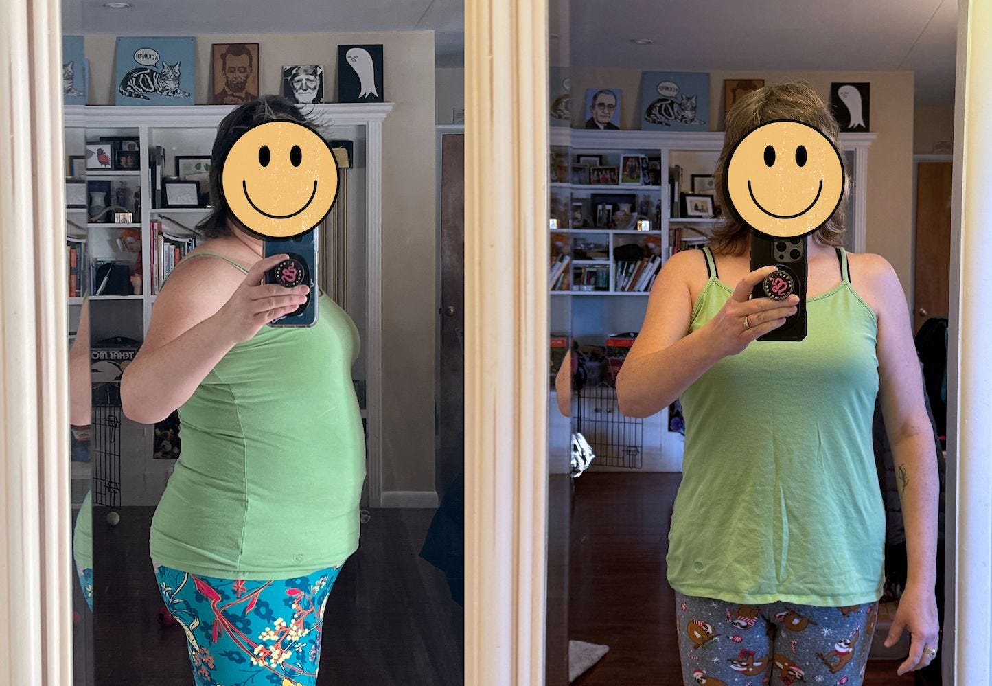 Before and after Wegovy - The Midst
