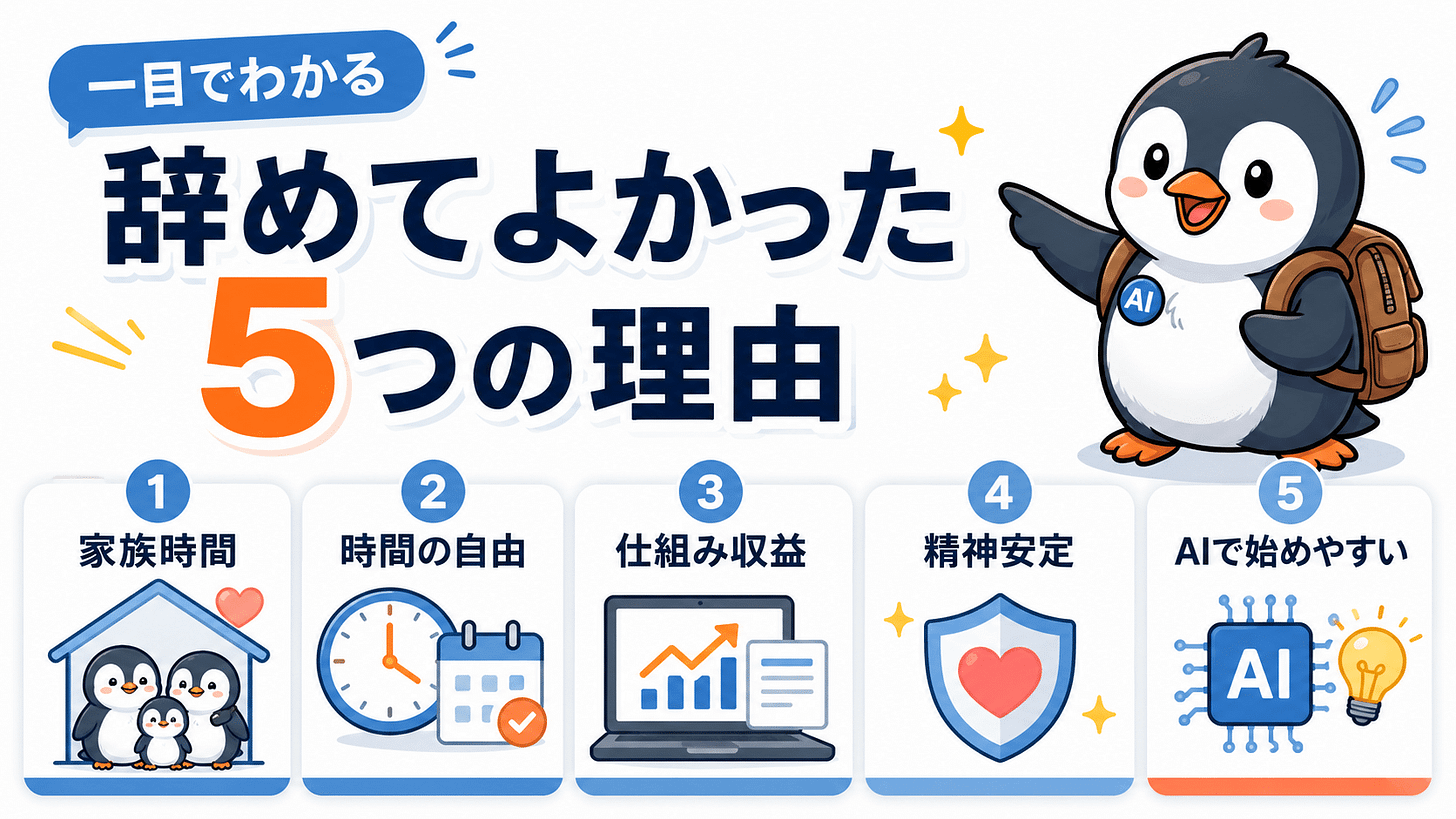 飲食店を辞めてよかったと感じた5つの理由 飲食店を辞めてよかったと感じた5つの理由
