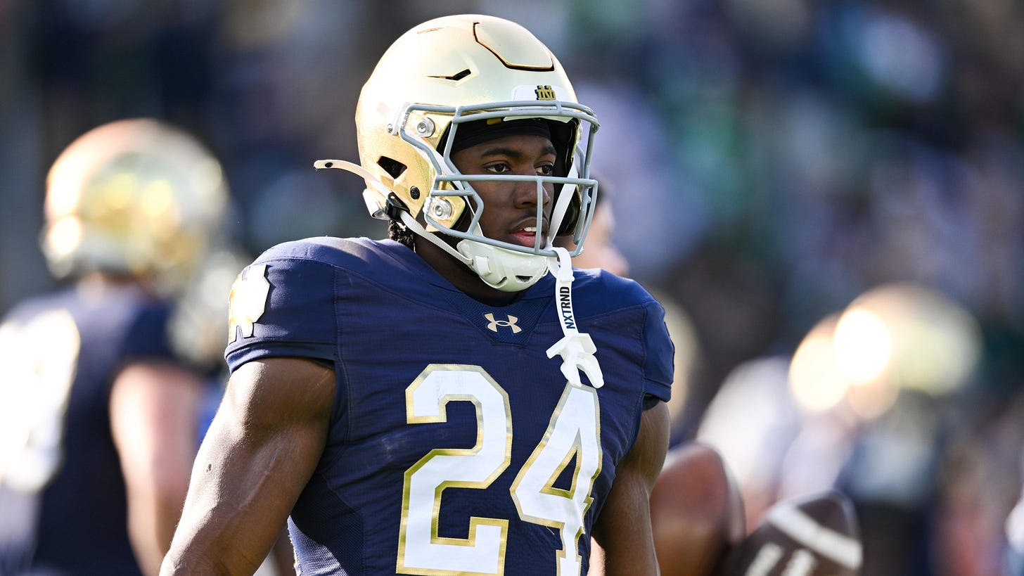 NFL Draft 2026 Scouting Report for Notre Dame RB Jadarian Price
