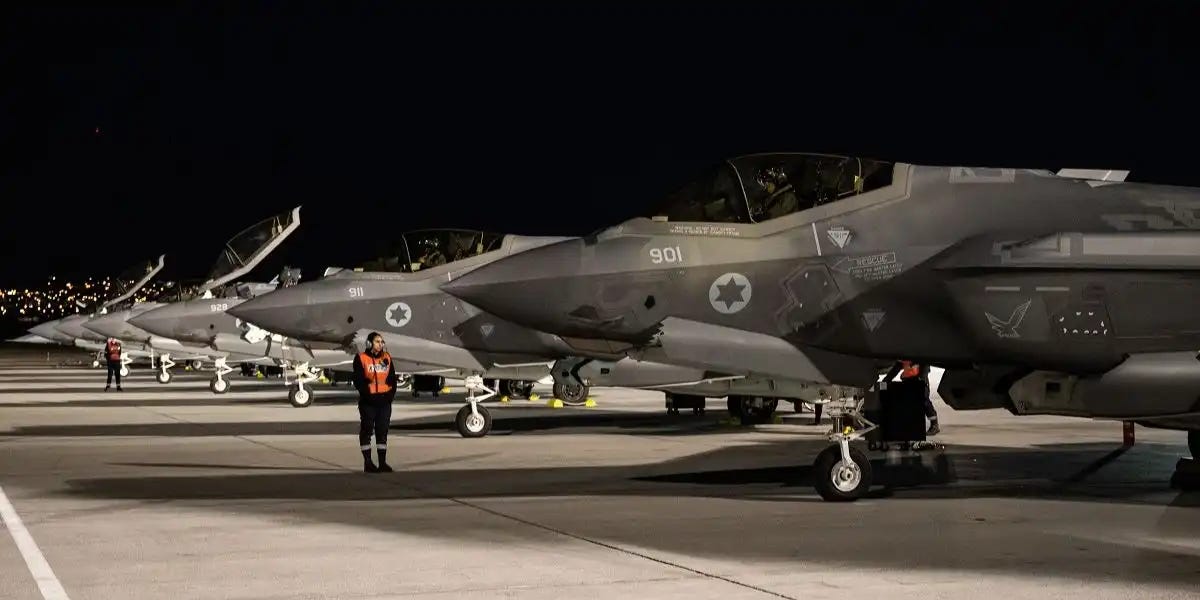 Israeli Air Force F-35I Adir stealth fighters participate in Red Flag for  first time