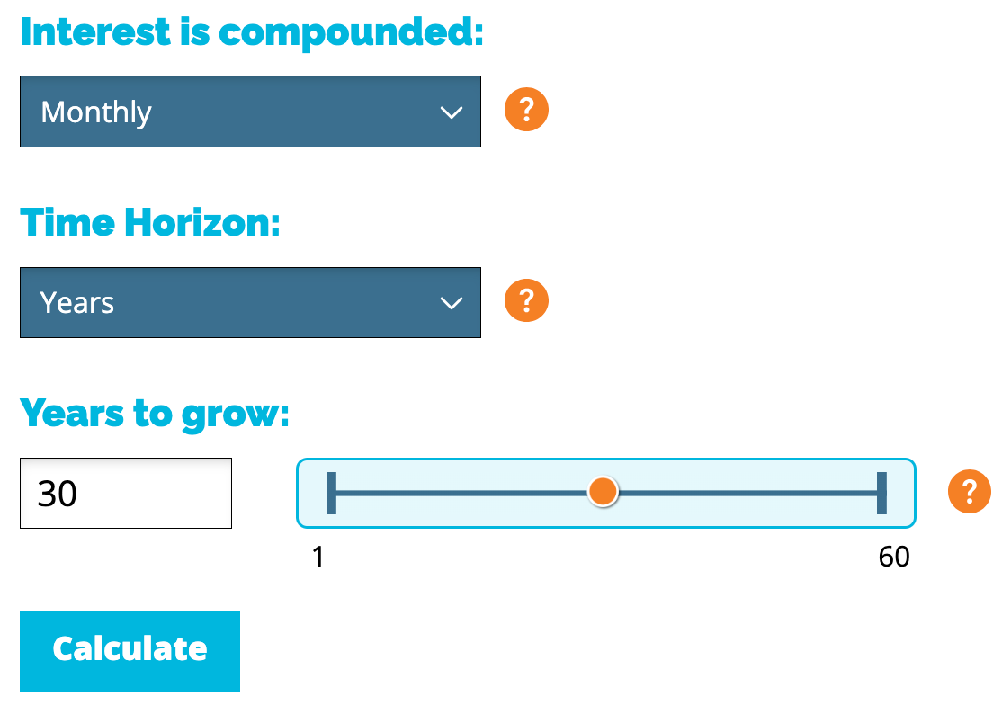 Compound Interest Calculators - by Rajat Soni, CFA