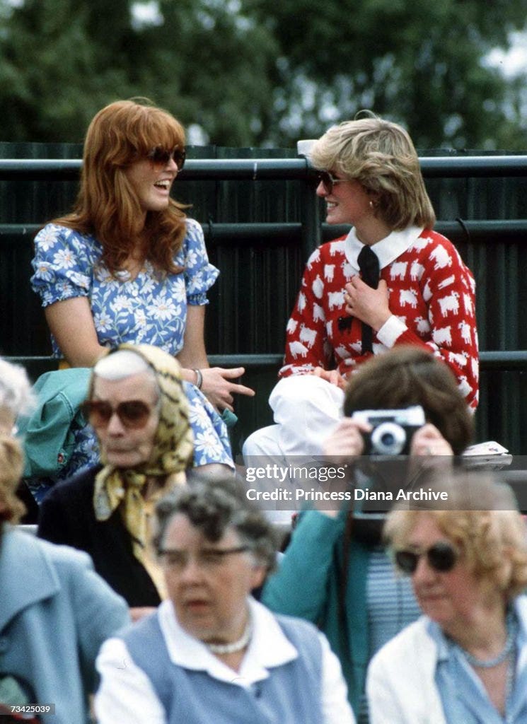 Sarah Ferguson And Diana