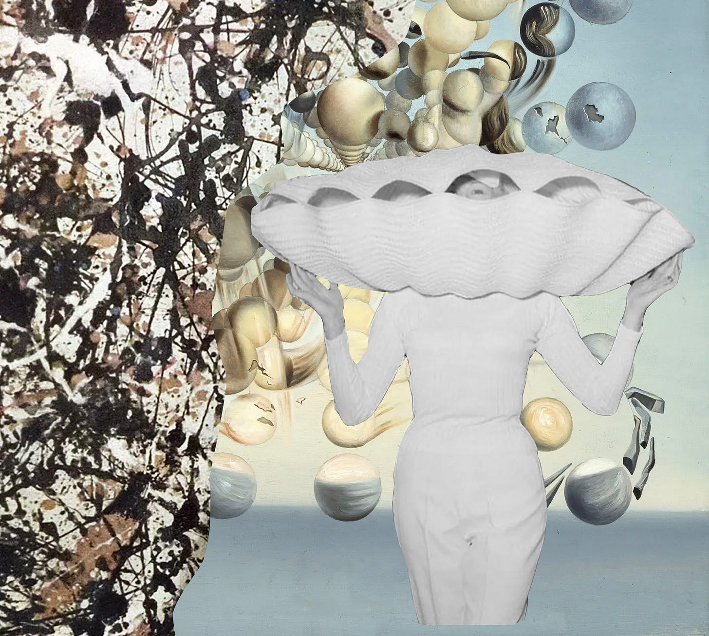 Three pots of inspiration: Swirling around.