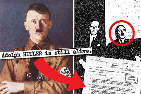 CIA files reveal Adolf Hitler 'still alive' as Nazi 'spotted' in 1955 ... CIA files reveal Adolf Hitler 'still alive' as Nazi 'spotted' in 1955 ...