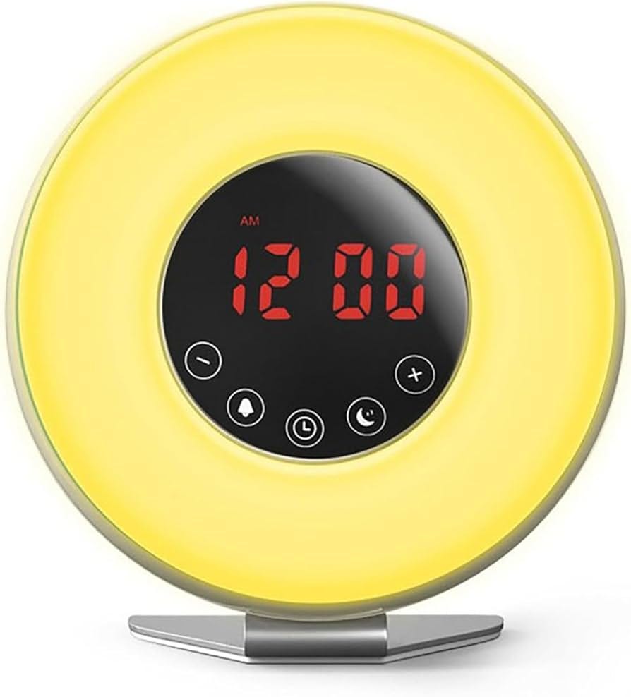 Sunrise Alarm Clock with Dual Alarms & Natural Sounds, FM Radio, 18 Colors  Night Light, Wake Up Light for Kids, Heavy Sleepers, White Noise Sleep  Sounds Machine : Amazon.ca: Home