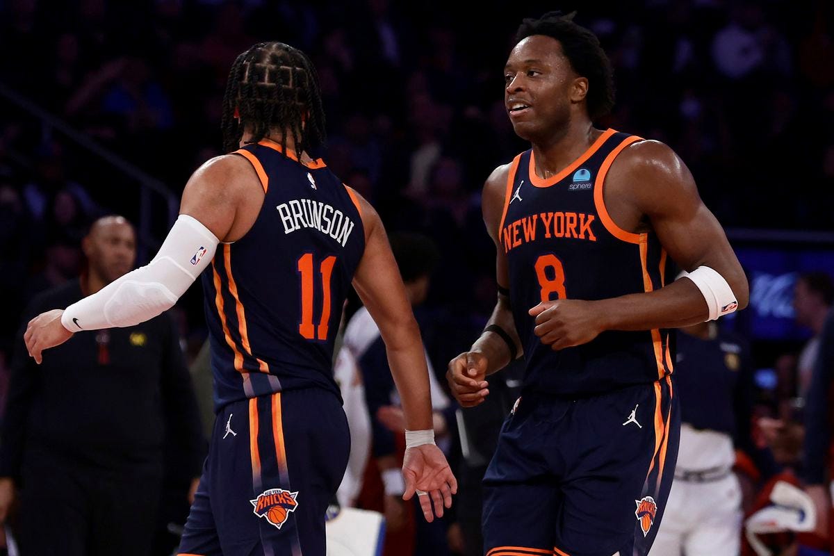 Jalen Brunson “questionable,” OG Anunoby “day-to-day” and nearing return -  Posting and Toasting