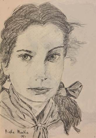 A drawing of a person

Description automatically generated