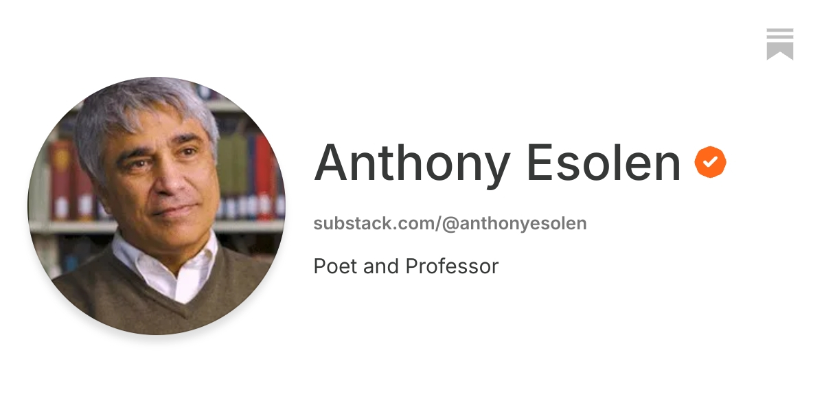 Anthony Esolen | Substack