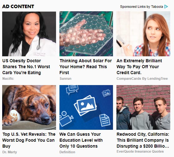 Bad Ads We Won't Bombard You With And Other Ways To Support Techdirt |  Techdirt