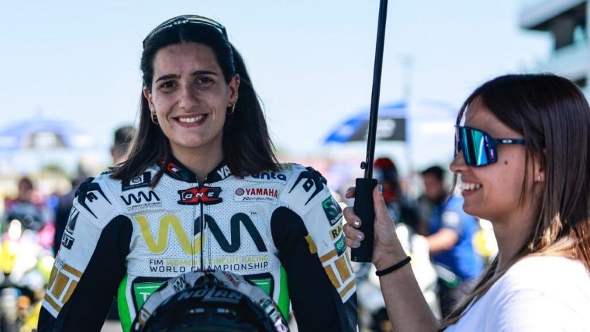 Sara Sánchez: "Márquez me caía bien porque era el que ganaba, ahora puedes  ver todo el sacrificio" | MOTOSAN