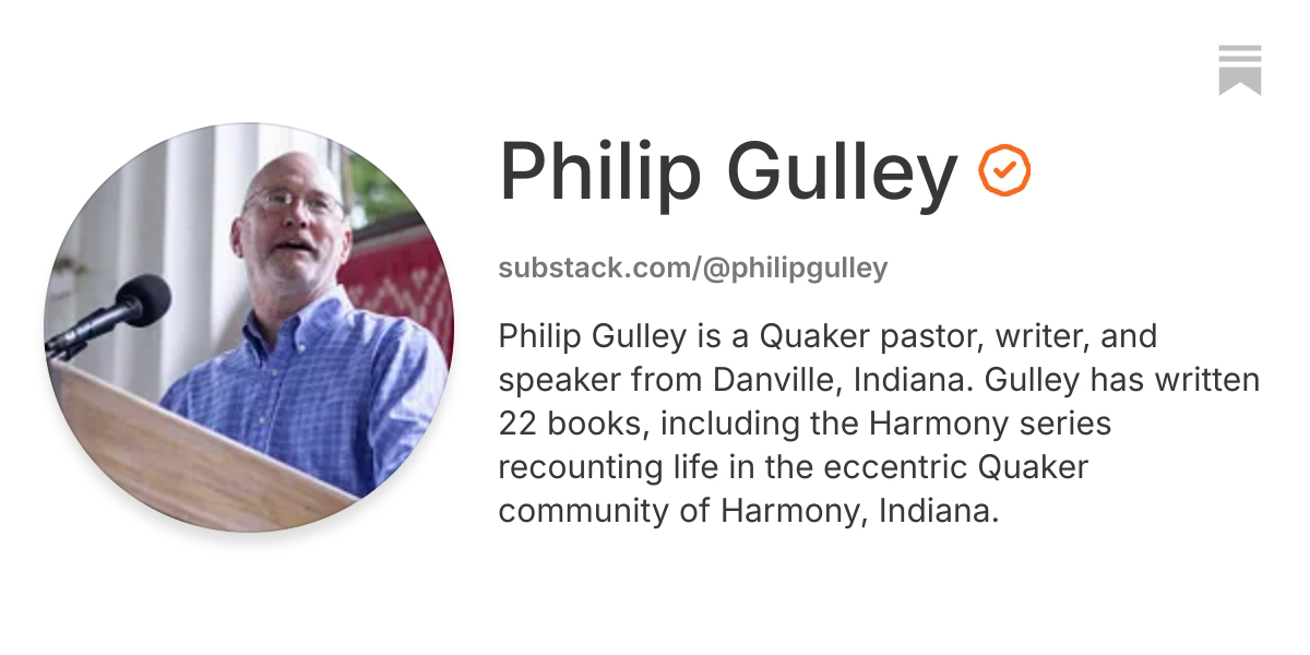 Philip Gulley | Substack