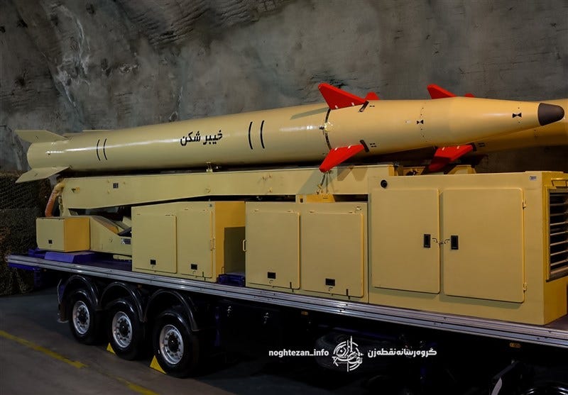 Iran’s Multiwarhead Kheibarshekan Missiles Fired at Israeli Targets Iran’s Multiwarhead Kheibarshekan Missiles Fired at Israeli Targets