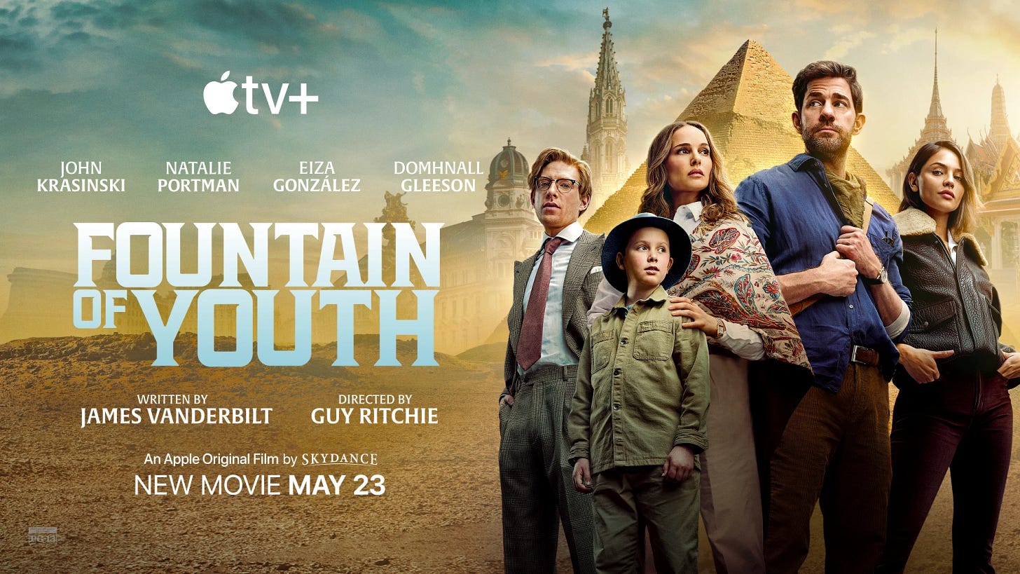 FOUNTAIN OF YOUTH movie Apple TV+