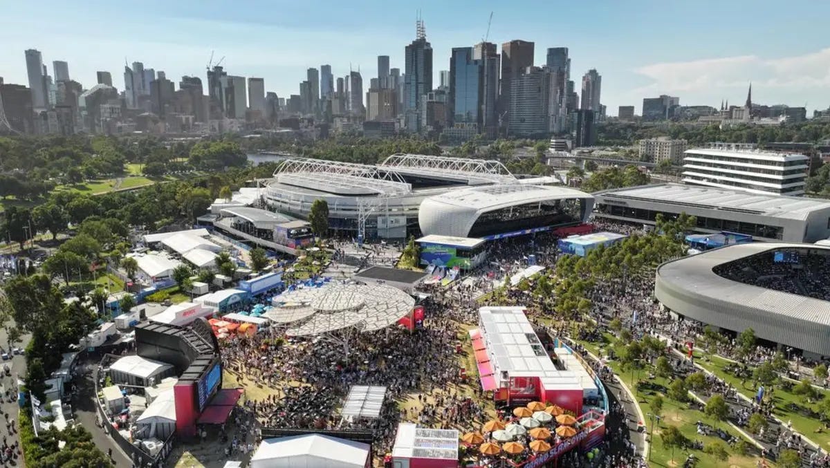 Artificial intelligence express entry underused as fans queue in heat