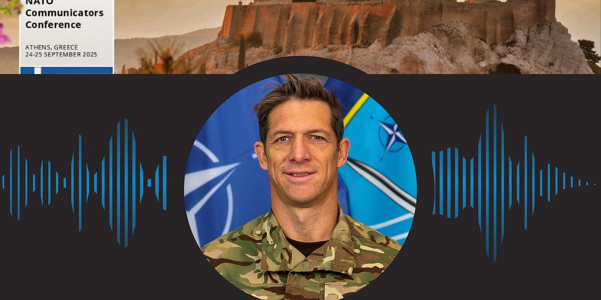 Commander Tim On Strategic Communications — Interview with UK RAF Wing Commander Tim ...