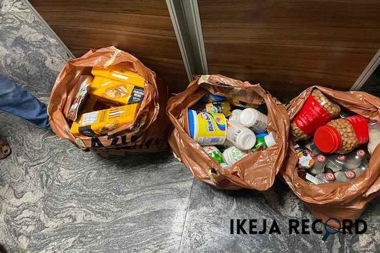 This photo, taken on May 5, 2023, shows expired products seized by the Lagos State Consumer Protection Agency (LASCOPA) from Chimezie Store in Ikeja. Credit: Omon Okhuevbie/Ikeja Record This photo, taken on May 5, 2023, shows expired products seized by the Lagos State Consumer Protection Agency (LASCOPA) from Chimezie Store in Ikeja. Credit: Omon Okhuevbie/Ikeja Record