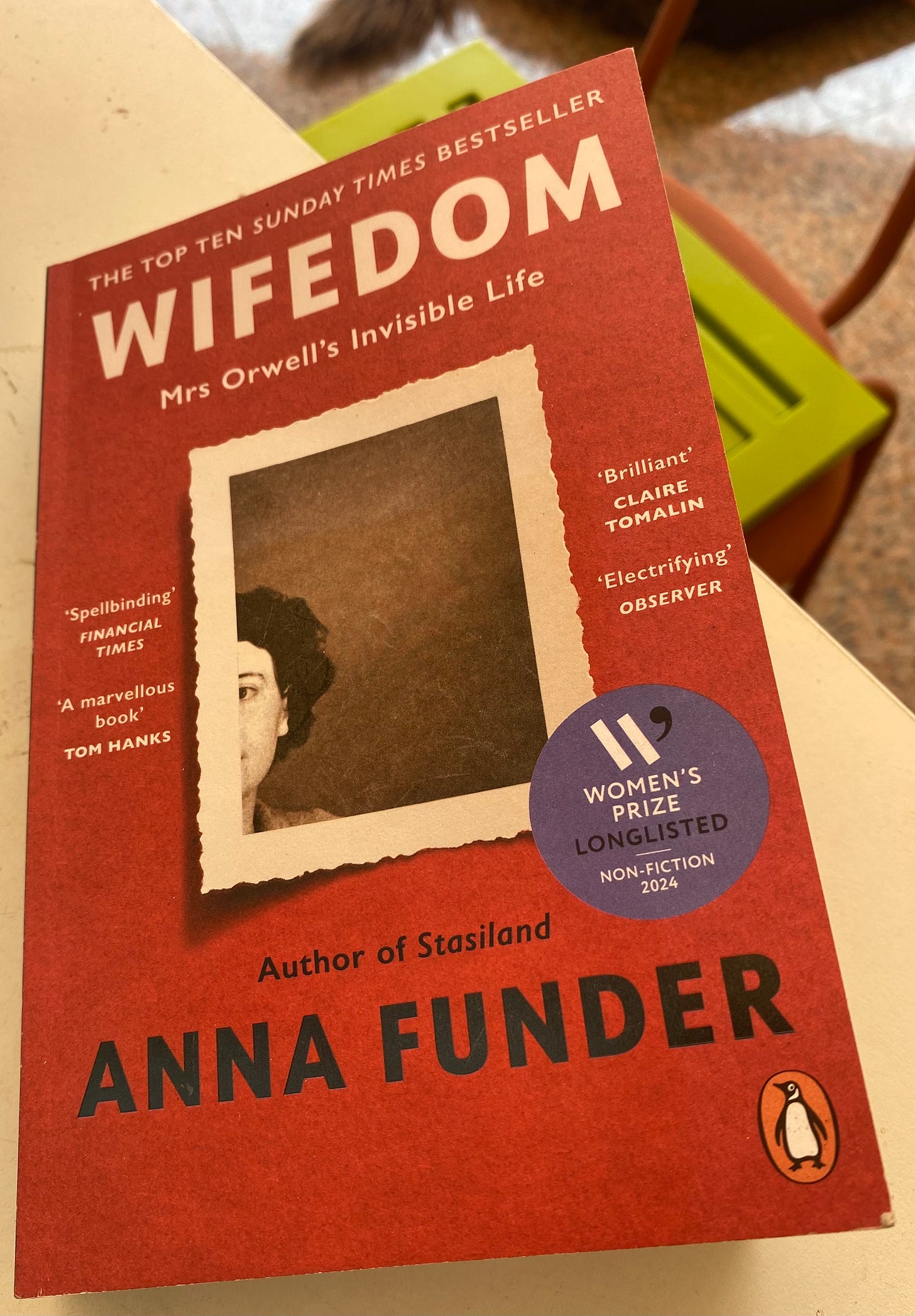 Front cover of 'Wifedom' by Anna Funder