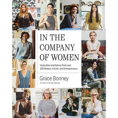 Devotions by Mary Oliver, In the Company of Women by Grace Bonney and Atlas of the heart by Brene Brown